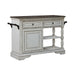 Magnolia Manor Bar Cart in Antique White & Weathered Bark EST SHIP TIME APPX 4 WEEKS - homePLUS (Binghamton, NY)