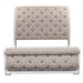 Magnolia Manor King California Upholstered Sleigh Bed, Dresser & Mirror image