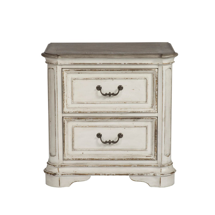 Magnolia Manor Uph Bed, Dresser & Mirror, Night Stand image