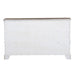 Magnolia Manor Leg 9 Drawer Dresser in Antique White - homePLUS (Binghamton, NY)