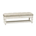 Magnolia Manor Bed Bench in Antique White image