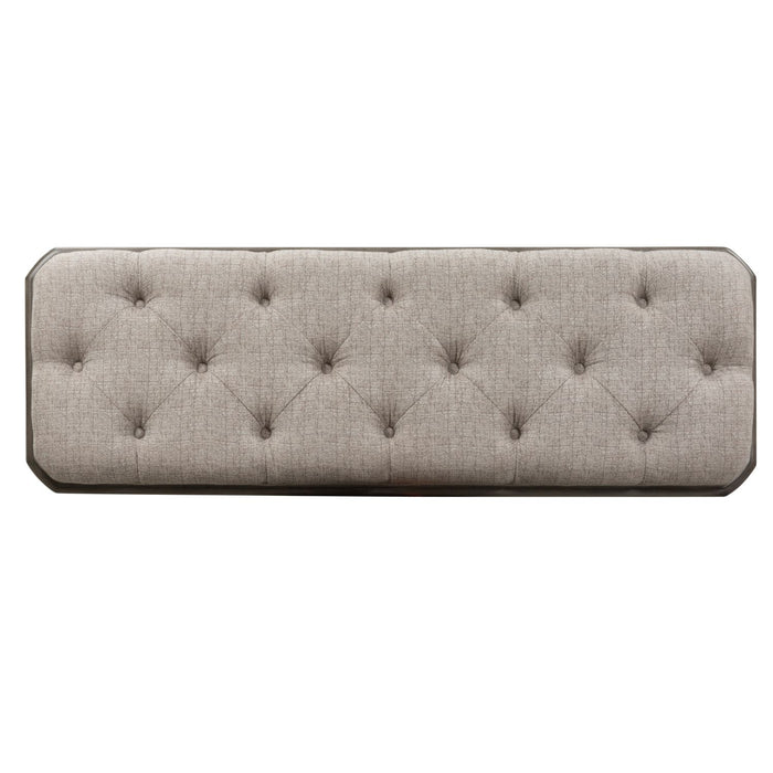Magnolia Manor Bed Bench in Antique White image