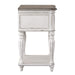 Magnolia Manor Leg Nightstand in Antique White - homePLUS (Binghamton, NY)