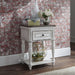 Magnolia Manor Leg Nightstand in Antique White image