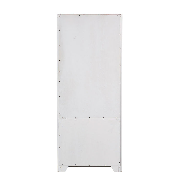Magnolia Manor Bunching Bookcase in Antique White