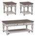 Magnolia Manor 3 Piece Set (1-Cocktail 2-End Tables) - homePLUS (Binghamton, NY)