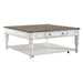 Magnolia Manor Oversized Square Cocktail Table - homePLUS (Binghamton, NY)