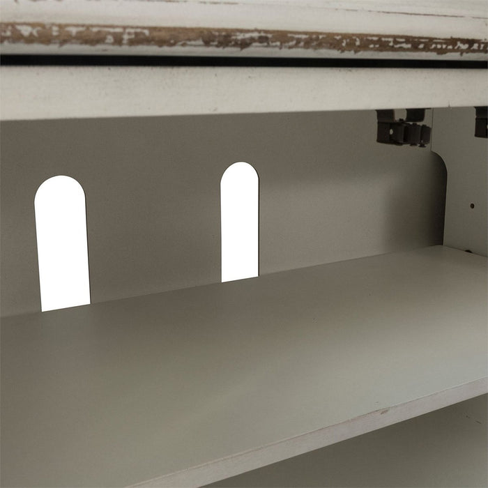 Liberty Magnolia Manor Entertainment TV Stand in Antique White