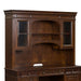 Brayton Manor Jr Executive Credenza Hutch in Cognac - homePLUS (Binghamton, NY)