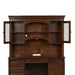 Brayton Manor Jr Executive Credenza Hutch in Cognac - homePLUS (Binghamton, NY)