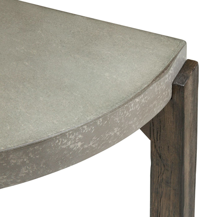 Cascade Sofa Table in Wire Brush Rustic Brown