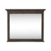 Paradise Valley Landscape Mirror in Saddle Brown image