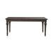 Paradise Valley Rectangular Leg Table in Saddle Brown image