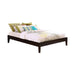 Hounslow California King, E.King, & Queen Universal Platform Bed Cappuccino - homePLUS (Binghamton, NY)