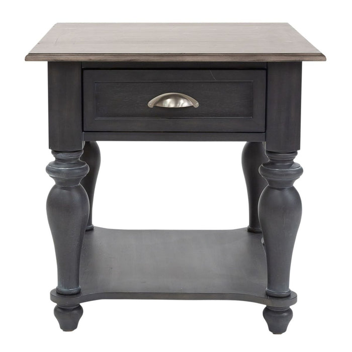 Liberty Furniture Ocean Isle End Table in Slate image