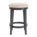 Liberty Furniture Ocean Isle Uph Console Stool in Slate image