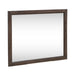 Modern Edge Landscape Mirror in Caffe image
