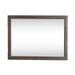 Modern Edge Landscape Mirror in Caffe image