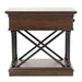 Tribeca Chairside Table in Cordovian Brown image