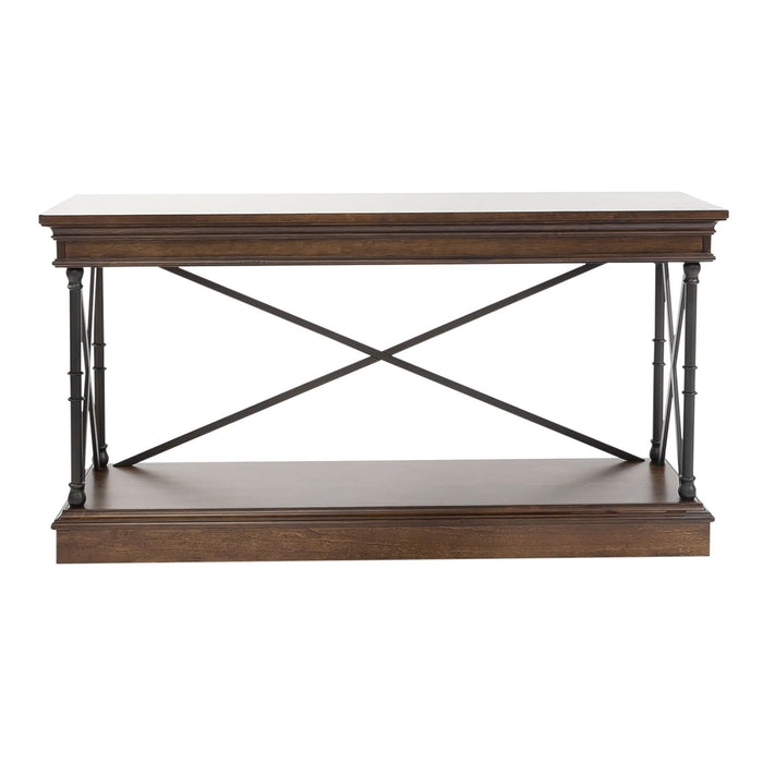 Tribeca Rectangular Sofa Table in Cordovian Brown image