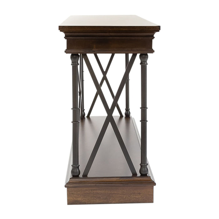 Tribeca Rectangular Sofa Table in Cordovian Brown image