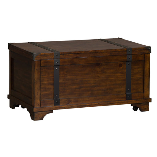 Aspen Skies Storage Trunk in Russet Brown - homePLUS (Binghamton, NY)