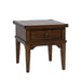 Aspen Skies End Table in Russet Brown - homePLUS (Binghamton, NY)