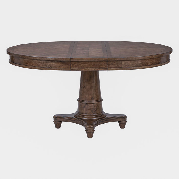 Harrison Heights Pedestal Table Set - homePLUS (Binghamton, NY)