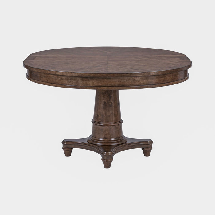 Harrison Heights Pedestal Table Set - homePLUS (Binghamton, NY)