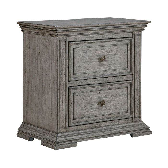Big Valley 2 Drawer Night Stand w/ Charging Station image