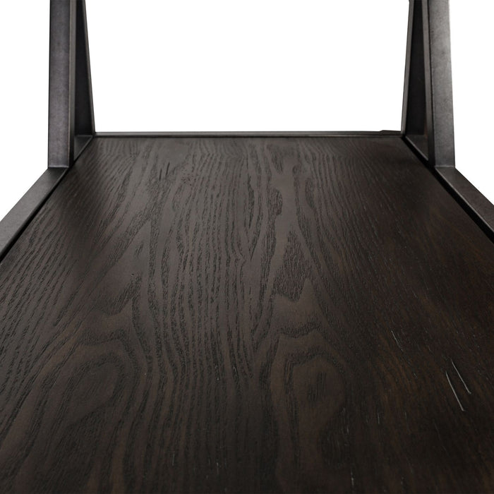 Arista Chair Side Table in Cobblestone Brown image