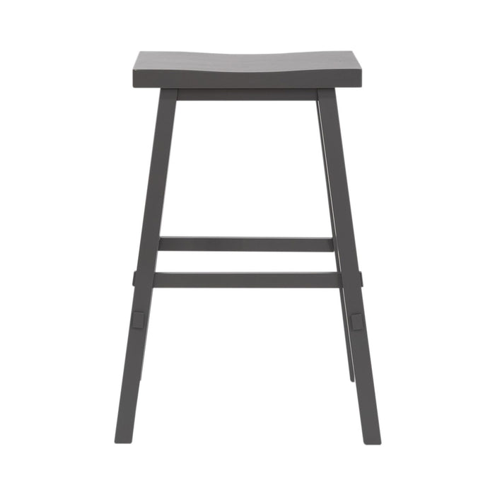 Creations 24 Inch Sawhorse Counter Stool- Gray image