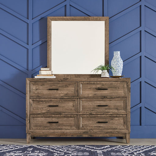 Ridgecrest King Storage Bed, Dresser & Mirror - homePLUS (Binghamton, NY)