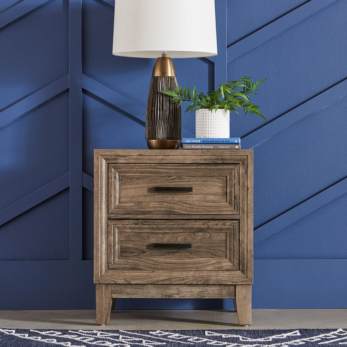 Ridgecrest King Storage Bed, Dresser & Mirror, Night Stand