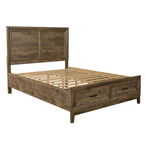Ridgecrest Queen Storage Bed, Dresser & Mirror, Night Stand - homePLUS (Binghamton, NY)