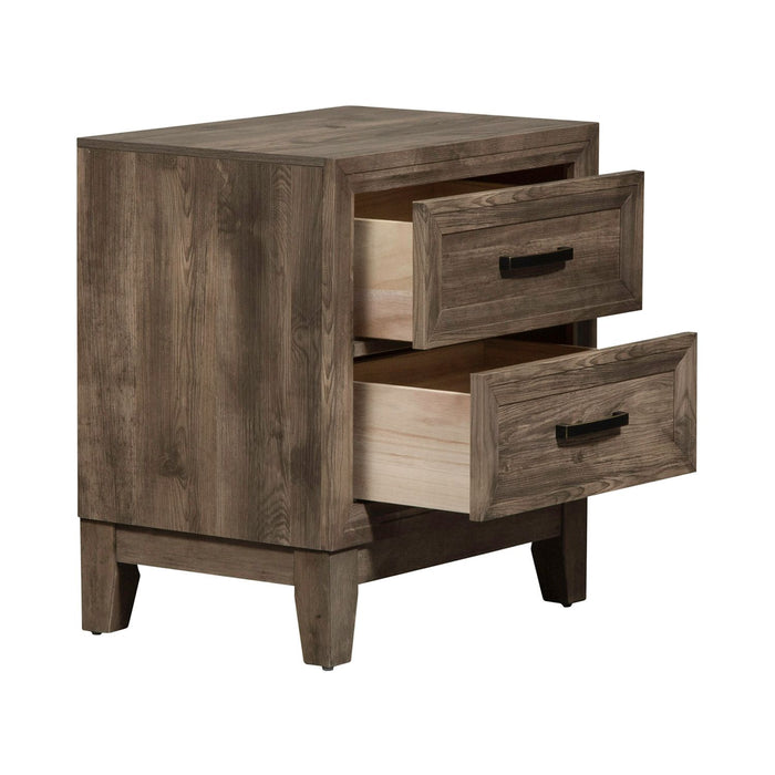 Ridgecrest 2 Drawer Nightstand in Cobblestone