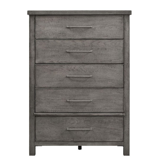 Liberty Furniture Modern Farmhouse Drawer Chest in Dusty Charcoal image
