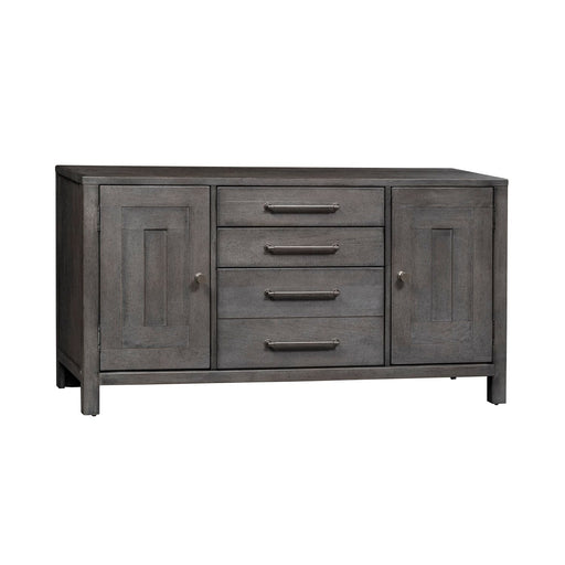 Modern Farmhouse Credenza in Dusty Charcoal - homePLUS (Binghamton, NY)
