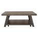 Modern Farmhouse Oversized Square Cocktail Table - homePLUS (Binghamton, NY)