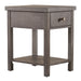 Modern Farmhouse Drawer Chair Side Table image