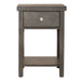 Modern Farmhouse Drawer Chair Side Table image
