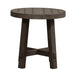 Modern Farmhouse Splay Leg Round End Table - homePLUS (Binghamton, NY)