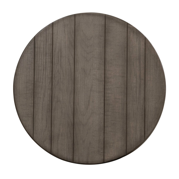 Modern Farmhouse Splay Leg Round End Table - homePLUS (Binghamton, NY)