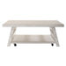 Modern Farmhouse Oversized Square Cocktail Table - homePLUS (Binghamton, NY)