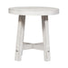 Modern Farmhouse Splay Leg Round End Table - homePLUS (Binghamton, NY)