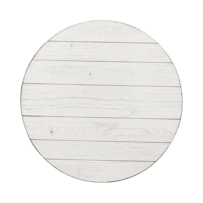 Modern Farmhouse Splay Leg Round End Table - homePLUS (Binghamton, NY)
