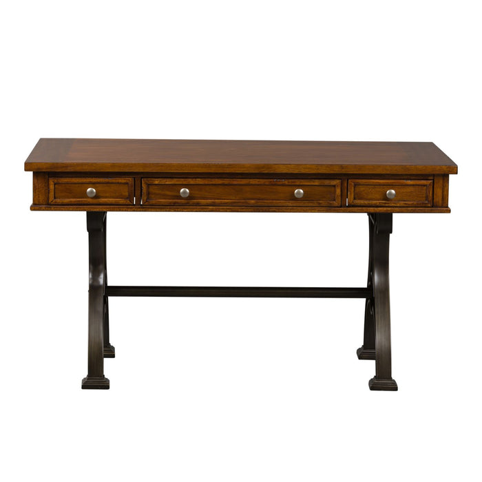 Arlington House Writing Desk in Cobblestone Brown - homePLUS (Binghamton, NY)