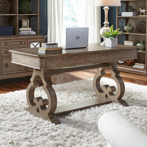 Simply Elegant Writing Desk in Heathered Taupe image