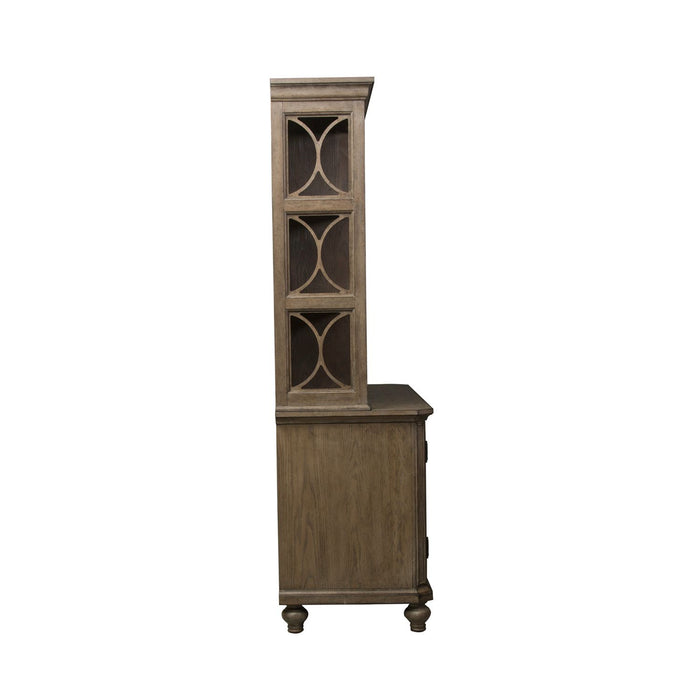 Simply Elegant Credenza & Hutch Set image