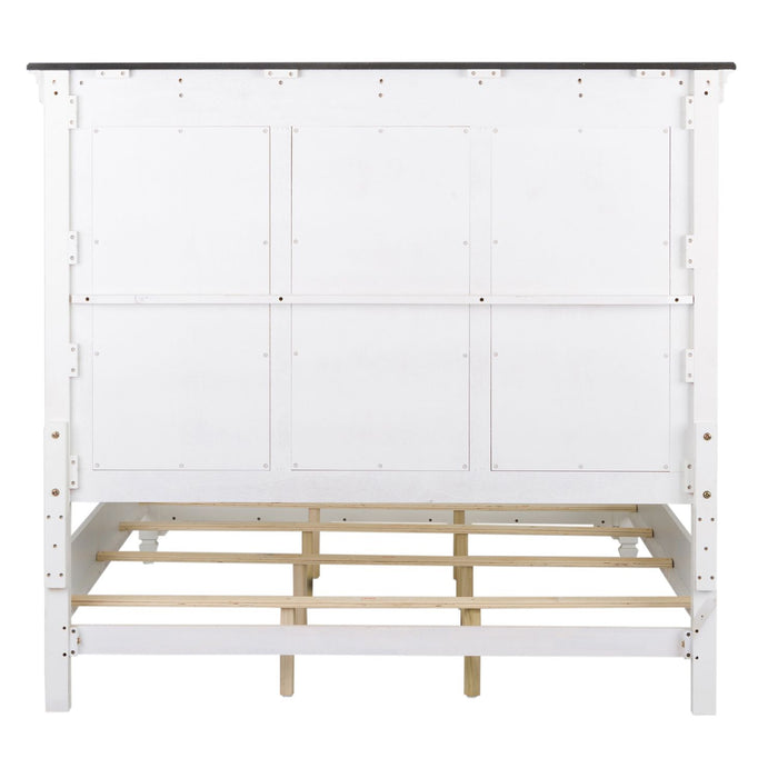 Allyson Park King California Panel Bed image